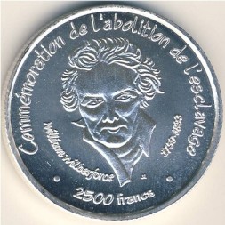 Буркина Фасо 2500 франков 2007 год