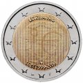 Люксембург 2 евро 2009 год - 10 лет валютному союзу