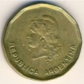 Аргентина 50 сентаво 1985 год