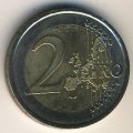 Монако 2 евро 2002 год - Князь Монако Ренье III