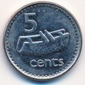 Фиджи 5 центов 1999 год