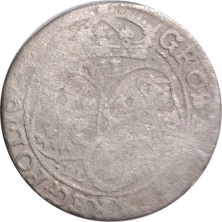 Польша 6 грошей 1667-1668 год (TLB)