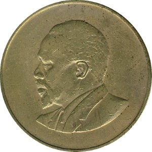 Кения 10 центов 1968 год