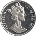 Остров Мэн 1 крона 1996 год - Бурманская кошка (Медь-Никель)