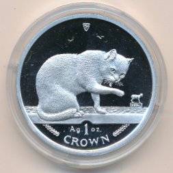 Остров Мэн 1 крона 1999 год
