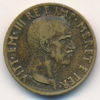 Албания 0,05 лек 1940 год