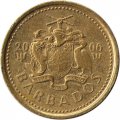 Барбадос 5 центов 2006 год - маяк