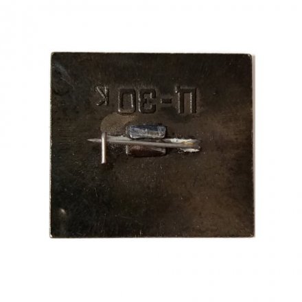 Значок Космос. П.И. Беляев 1965 г. Почта СССР. Марка