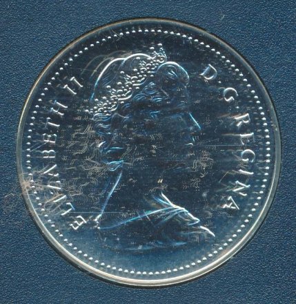 Канада 1 доллар 1988 год - 250 лет кузницам Сен-Мориса (AU)