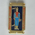 Значок. Русская армия. Бородино 1812. Военная форма (золотой фон)