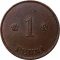 Финляндия 1 пенни 1923 год