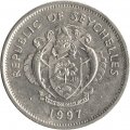 Сейшелы 1 рупия 1997 год - Океанская раковина