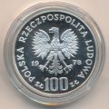 Польша 100 злотых 1978 год - 100 лет со дня рождения Януша Корчака