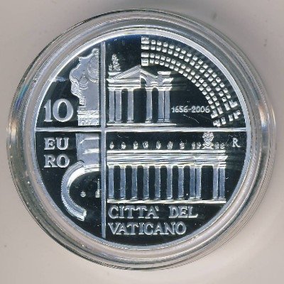 Ватикан 10 евро 2006 год