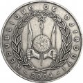Джибути 100 франков 2004 год