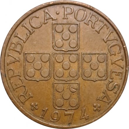 Португалия 1 эскудо 1974 год