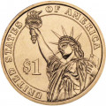 США 1 доллар 2010 год - Авраам Линкольн (D)