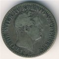 Пруссия 1/6 талера 1842 год