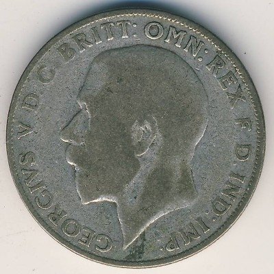 Великобритания 2 шиллинга (1 флорин) 1925 год
