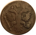 Полушка 1737 год Анна Иоанновна (1730 - 1740) - F