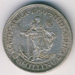 ЮАР 1 шиллинг 1950 год