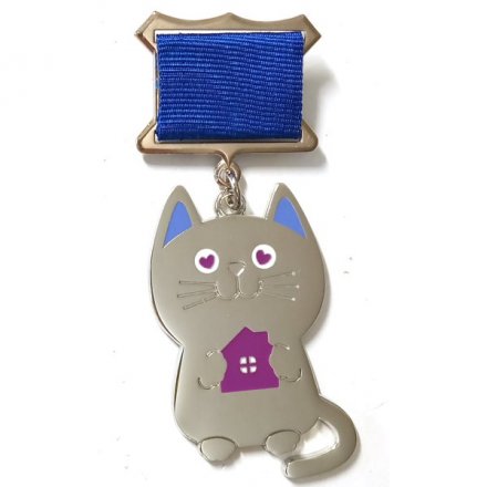 Знак Газпромбанк. Кот