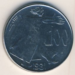 Сан-Марино 100 лир 1981 год