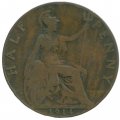 Великобритания 1/2 пенни 1914 год