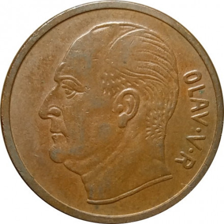 Норвегия 5 эре 1963 год