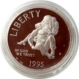США 1 доллар 1995 год - Гражданская война