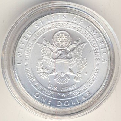 США 1 доллар 2011 год - Армия США (S)