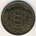 Гернси 8 дублей 1893 год
