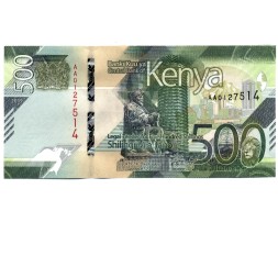 Кения 500 шиллингов 2019 год - UNC 