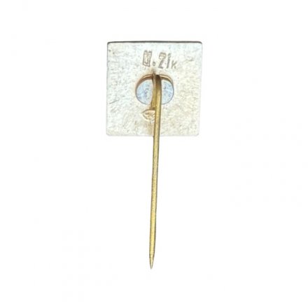 Значок-иголка Литва. Вильнюс. Vilnius (чёрный)