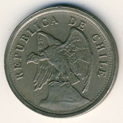 Чили 20 сентаво 1923 год