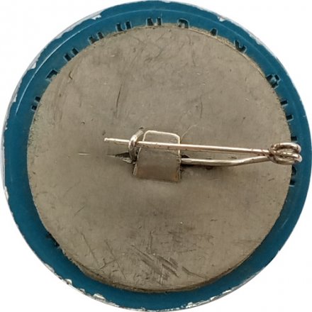 Значок &quot;Юный Калининец г. Ленинград&quot;