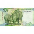 ЮАР 10 рэндов 2023 год - Нельсон Ролихлахла Мандела. Носороги - UNC