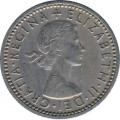 Великобритания 6 пенсов 1962 год