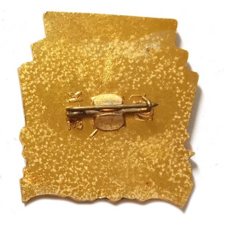 Значок Чебоксары. Памятник Чапаеву