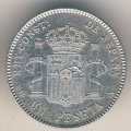 Испания 1 песета 1901 год