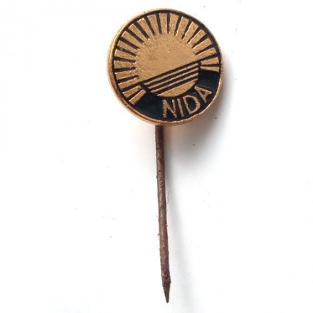 Значок-иголка Nida. Нида. Курорт. Куршская коса. Литва