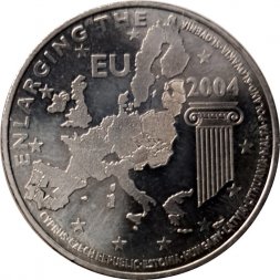 Жетон Финляндия. Enlargement the European Union 2004