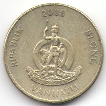 Вануату 100 вату 2008 год