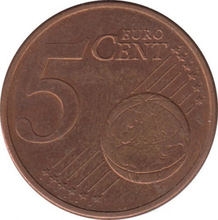 Германия 5 евроцентов 2004 год (G)