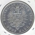 Бавария 5 марок 1876 год