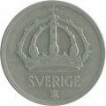 Швеция 50 эре 1949 год - Король Густав V
