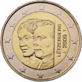 Люксембург 2 евро 2009 год - 90 лет вступления на престол Великой герцогини Шарлотты