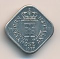 Антильские острова 5 центов 1977 год - Герб