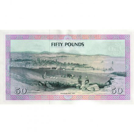 Остров Мэн 50 фунтов 1983 год - UNC