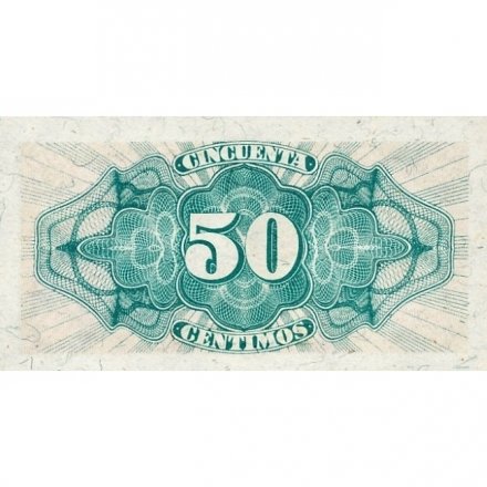 Испания 50 сентимо 1937 год - UNC